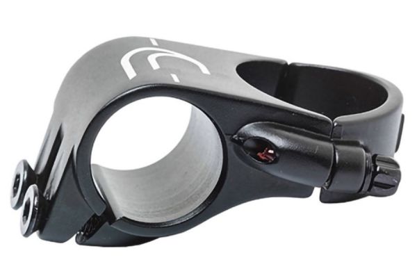 Deda FastBlack2 Clip-On Clamp 31.6 mm - Sort