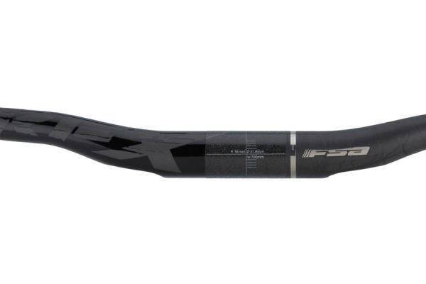 Cintre FSA KFX Carbon MTB Riser 31.8 mm Noir