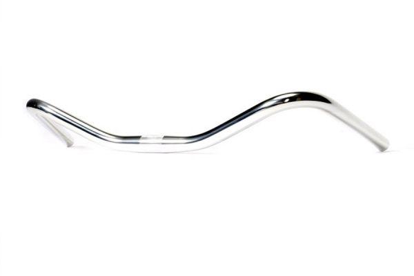 Pelago Parisian High Rise Handlebar 25.4 mm - Silver