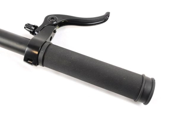 Santafixie Straight Aluminum Handlebar 31.8 mm + Grips & Brakes - Black