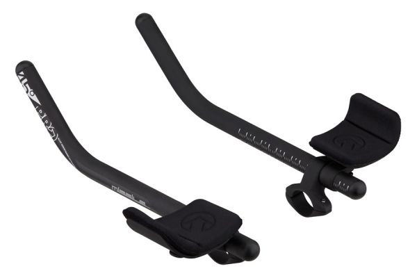 Extensiones de manillar PRO Missile Ski-Bend Clip-On Negro