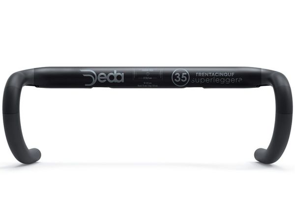 manubrio superleggera rhm 31,7mm x 460mm in carbonio nero pob