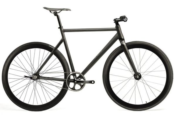 Santafixie Raval 3 Speeds met Fodbremse cykel - Mat Black 40mm