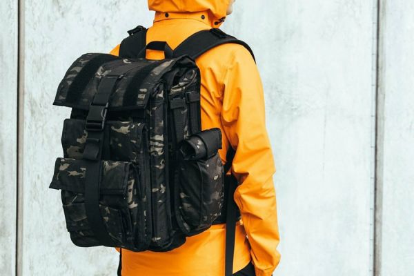 Mission Workshop Arkiv Vertical Rolltop Pocket - Grey