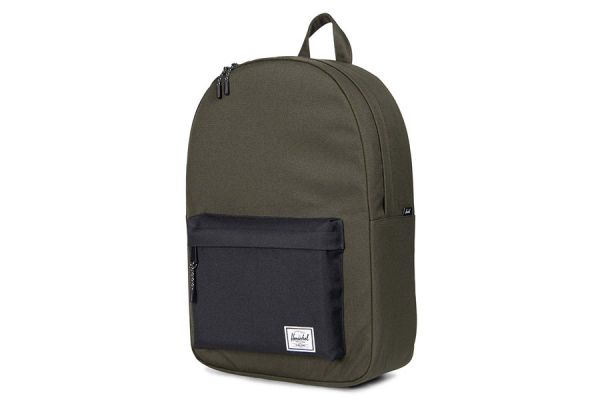 Herschel Supply Co. Classic mittelgroßer Rucksack - dunkelgrün/schwarz