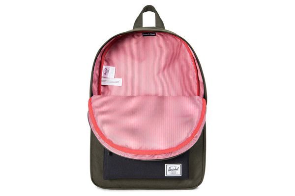 Herschel Supply Co. Classic mittelgroßer Rucksack - dunkelgrün/schwarz