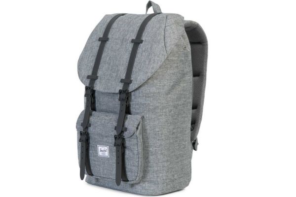 Herschel Supply Co. Little America großer Rucksack - grau melliert/schwarz