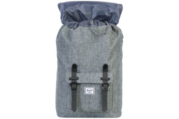 Herschel Little America Rugzak Raven Crosshatch Mid Volume