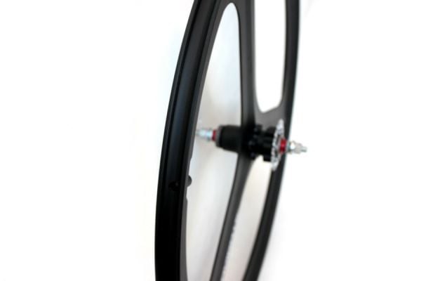 Navigate Tri Spoke Rear Fixie Wheel - Black