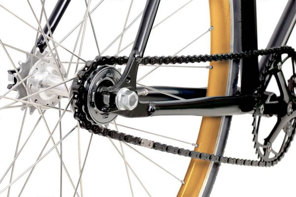 Quella Nero Guld Fixed cykel