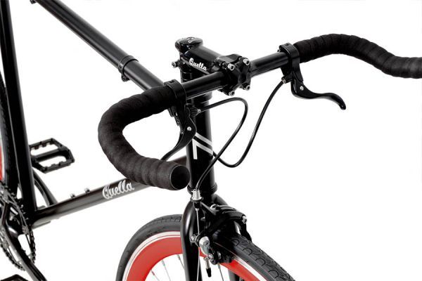 Quella Nero Red Fixie Bike