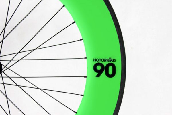 Roue Arrière Carbone Notorious 90 Vert