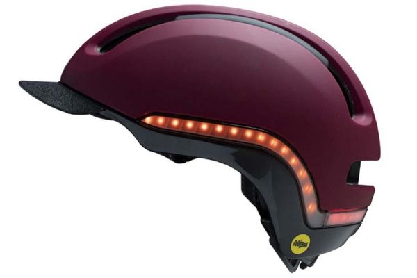 Nutcase Union Vio Mips Light Hjelm - Mat Cabernet