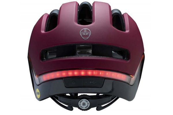 Casco Nutcase Vio Mips Light Cabernet Opaco