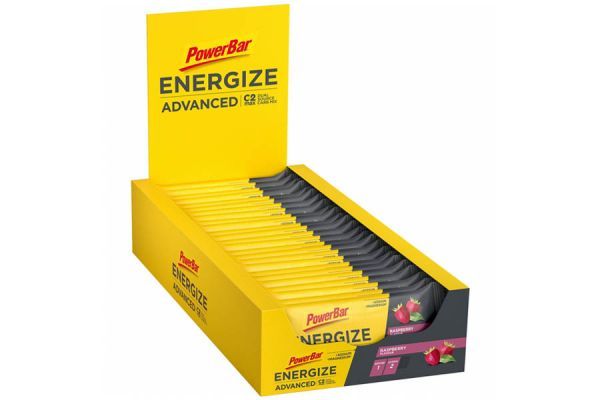 Barretta energetica PowerBar Energize Advanced Lampone x25