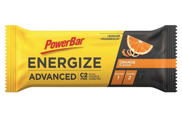 Barretta energetica PowerBar Energize Advanced arancione x25