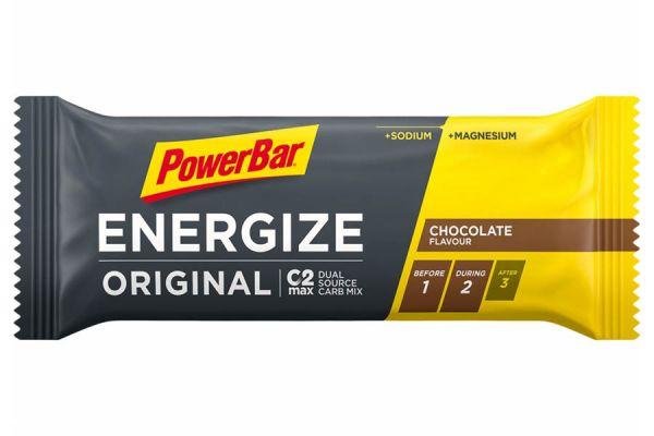 Barrita energética PowerBar Energize Original Chocolate x25