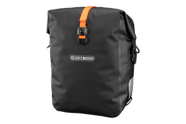 Ortlieb Gravel-Pack Duo QL2.1 Gepäckträgertaschen 12.5L - Mattschwarz