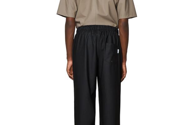 Rains Regular Pants - Black