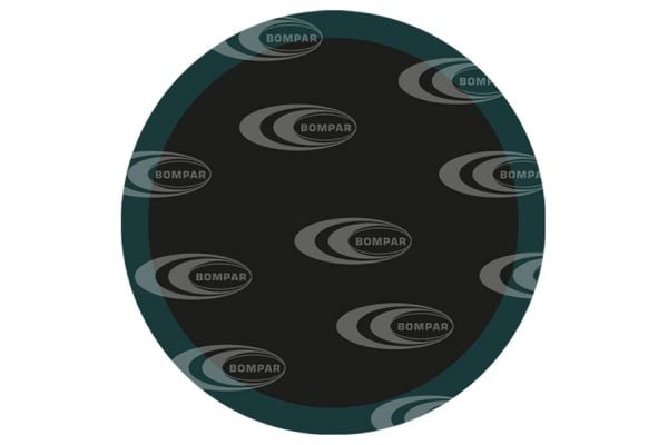 Bompar Patches 15mm 200 Units - Black