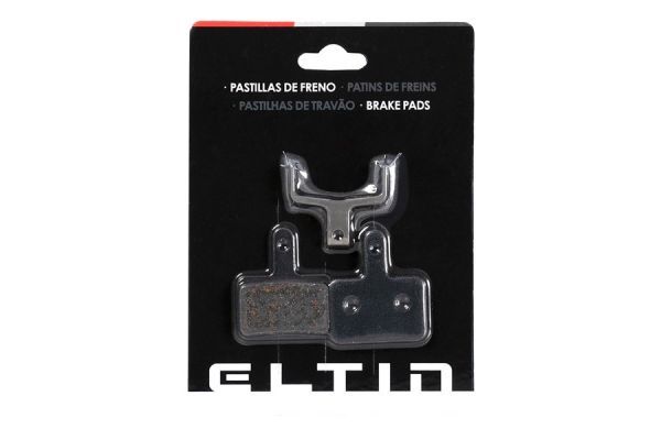 Pastiglie dei freni Eltin Disc Compatibile Shimano Deore M515/M475 Nero