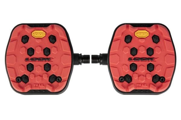 Look Geo Trail Grip Pedals - Red