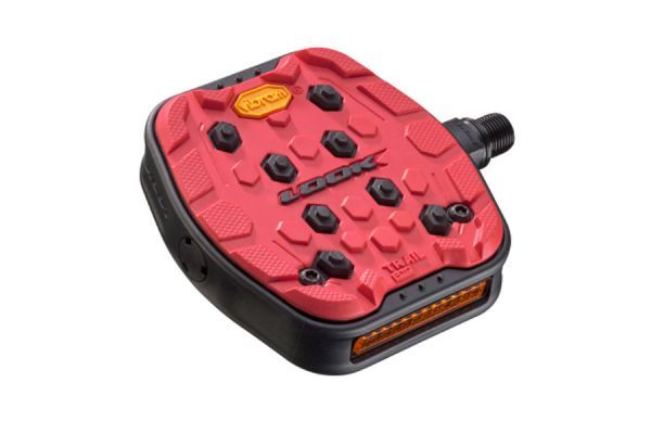 Look Geo Trail Grip Pedals - Red