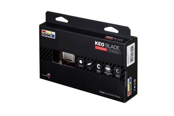 Look Keo Blade Carbon Ceramic Pedale - Schwarz