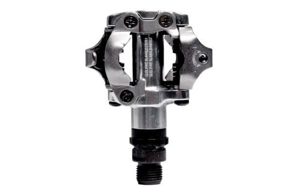 Pedales Shimano Deore PD-M520 Automáticos Plata