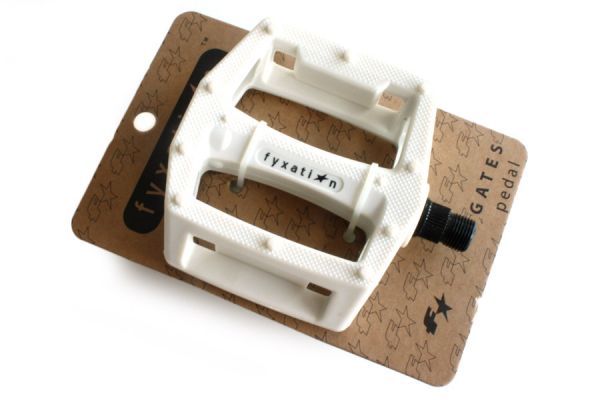 Fyxation Gates Pedals - White 