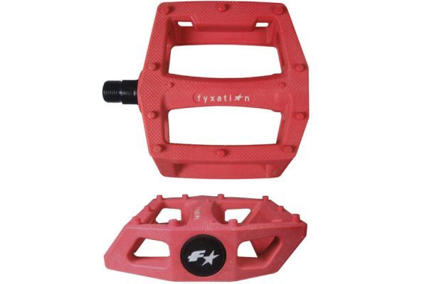 Pedales Fyxation Gates Rojo