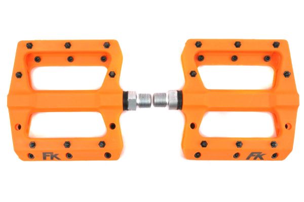 FK Nylon Platform Pedals - Orange