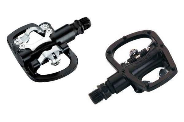 Wellgo Combination Alu Pedals - Black 