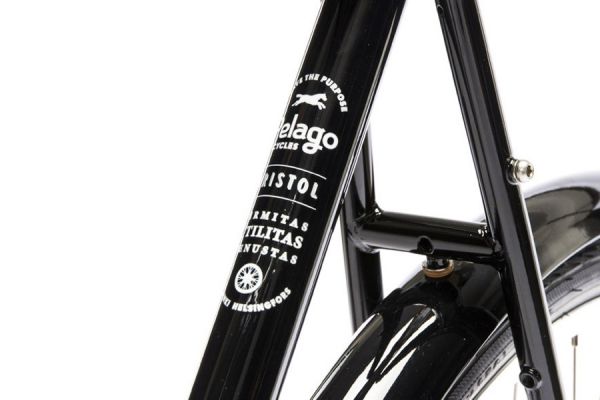 Bicicletta da città Classica Pelago Bristol 7R Nero