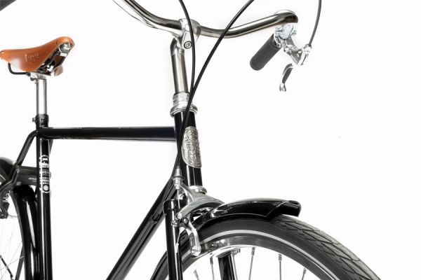 Pelago Bristol 3C Classic City Bicycle - Black