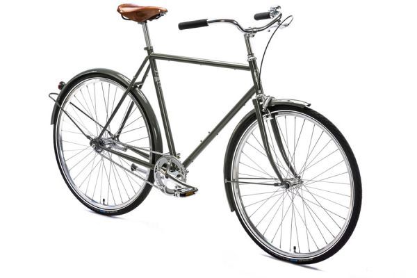 Pelago Bristol 3C Classic City Bicycle - Traffic Grey