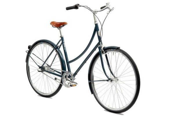 Vélo Urbain Classique Femme Pelago Brooklyn 7C Blue Note