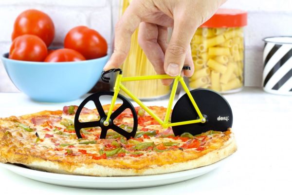 Buy Doiy Pizza Cutter bicycle shaped Bumblebee