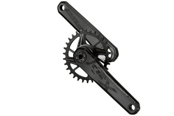 FSA KFX DM BB392 EVO Crankset 170mm 1x34T - Black