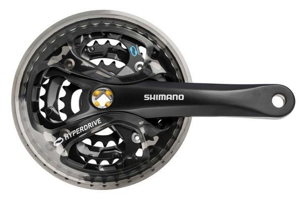 Shimano Acera FC-M361 Kranksæt 175 mm 42-32-22T - Sort