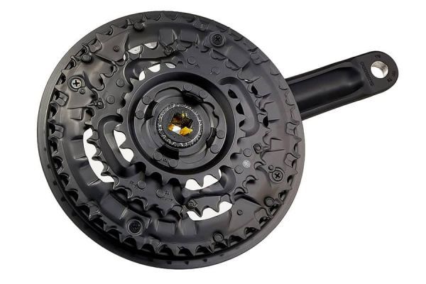 Guarnitura Shimano Altus FC-M371 170 mm 44-32-22D Nero