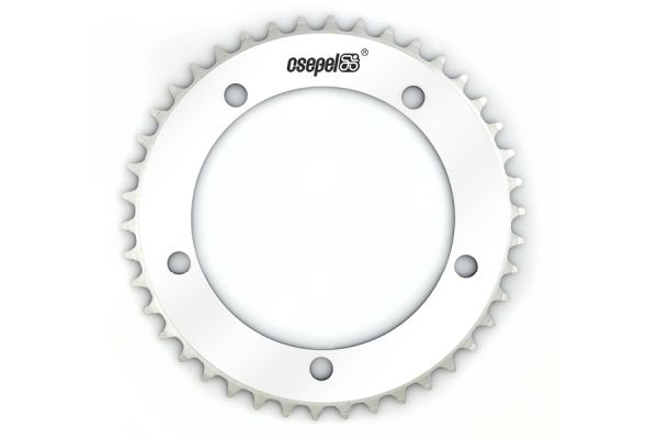 Csepel Teta Chainring 46t - Silver