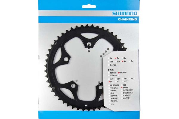 Shimano Sora FC-3550 50T 9V exterieur Kettingblad voor kettingkast