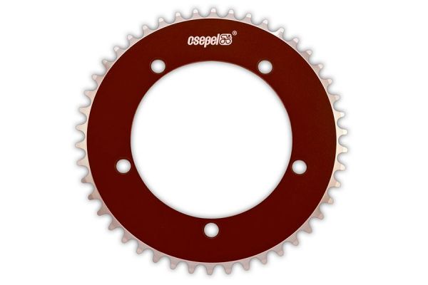 Csepel Teta Chainring 46t - Brown