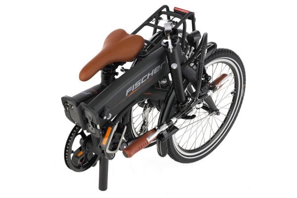 Fischer FR18 Folding e-Bike - Black