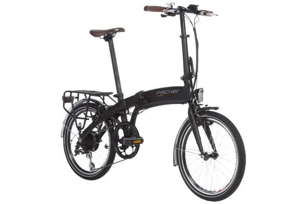 Fischer FR18 Folding e-Bike - Black