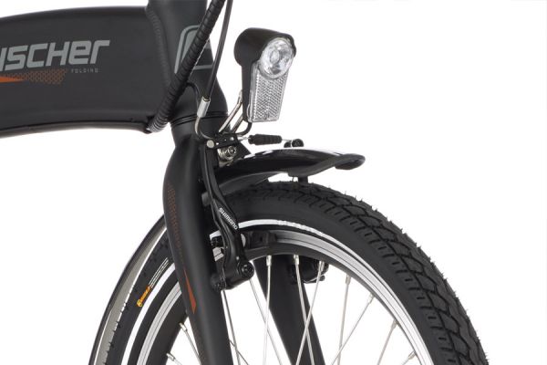 Fischer FR18 Folding e-Bike - Black