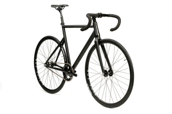 Santafixie Raval Matte Black Premium - Single Speed Bicycle