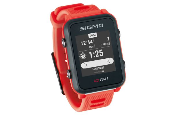 Sigma iD.TRI Sportuhr GPS - Rot