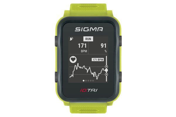 Sigma iD.TRI Set Sportuhr GPS - Grün